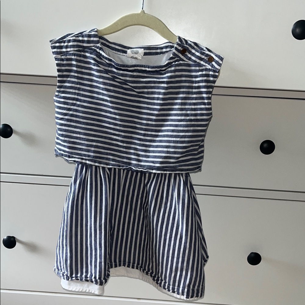Crewcuts Striped Sleeveless Dress